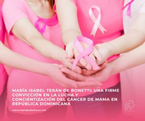 La lucha de María Isabel Terán de Bonetti contra el cáncer de mama